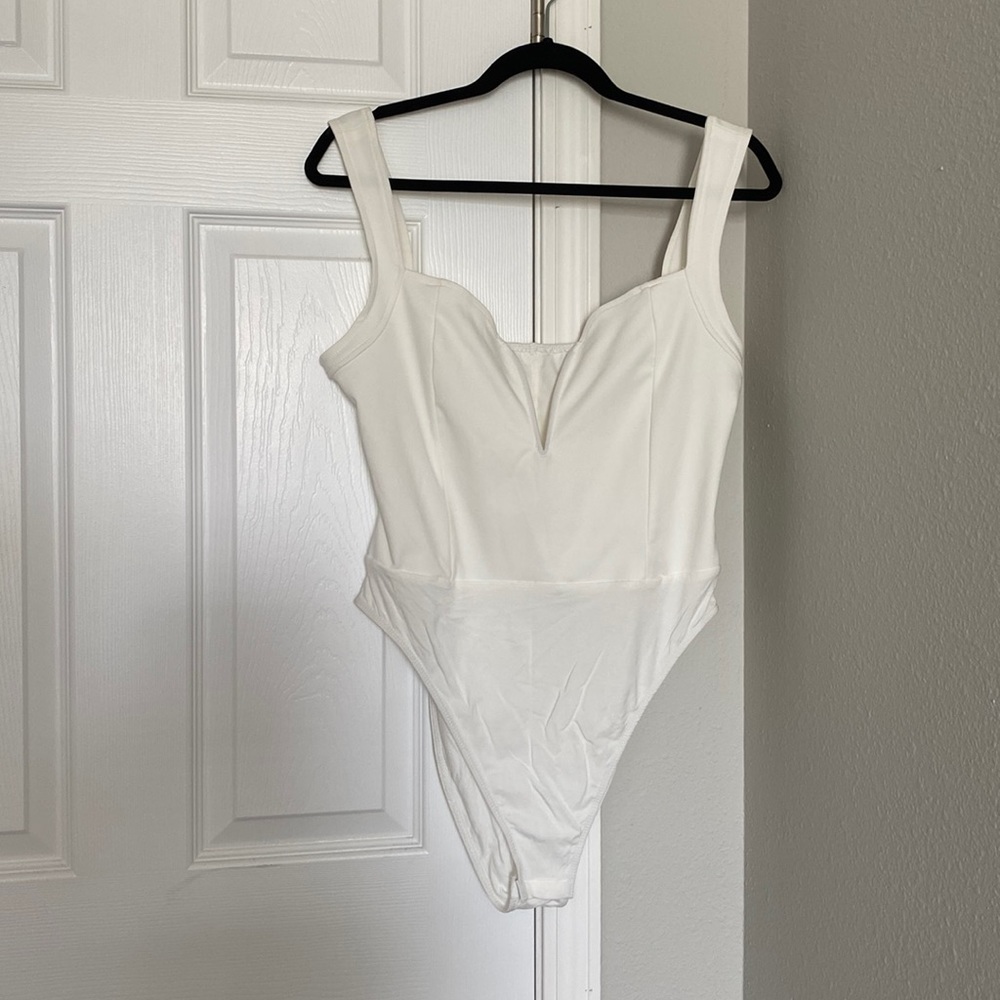 Women’s White Bodysuit